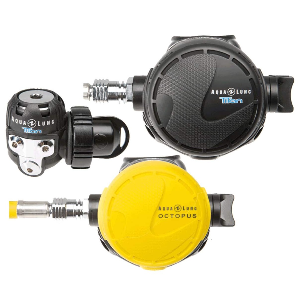 Aqualung Pack Regulador Titan con Octopus DIN