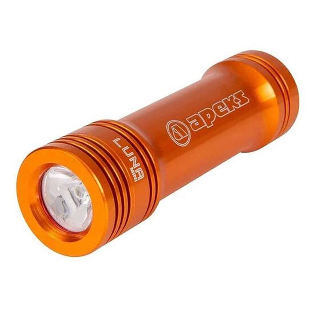 [HG1290801] Apeks Foco Luna Mini Naranja 1000lm