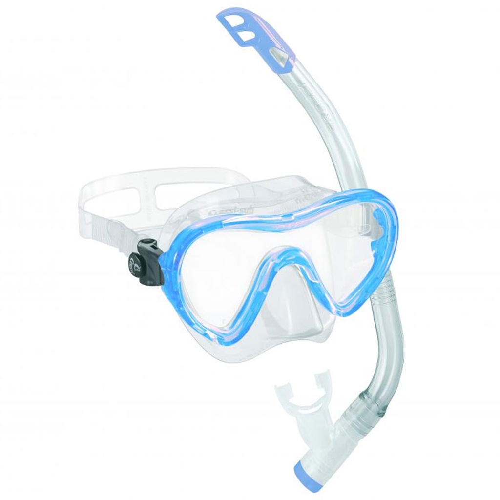 [DM 100200-BL] Cressi Set Snorkeling Sky Vip Junior Azul