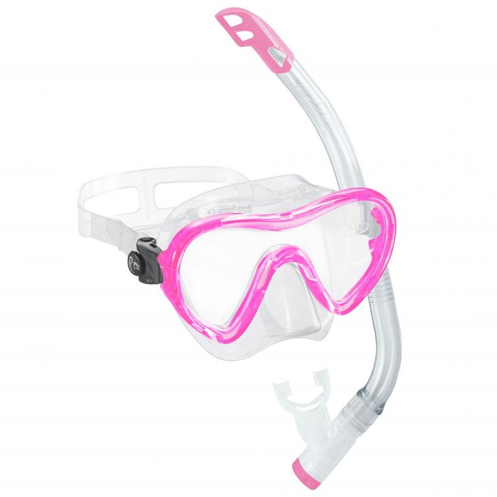 [DM 100200-PK] Cressi Set Snorkeling Sky Vip Junior Rosa