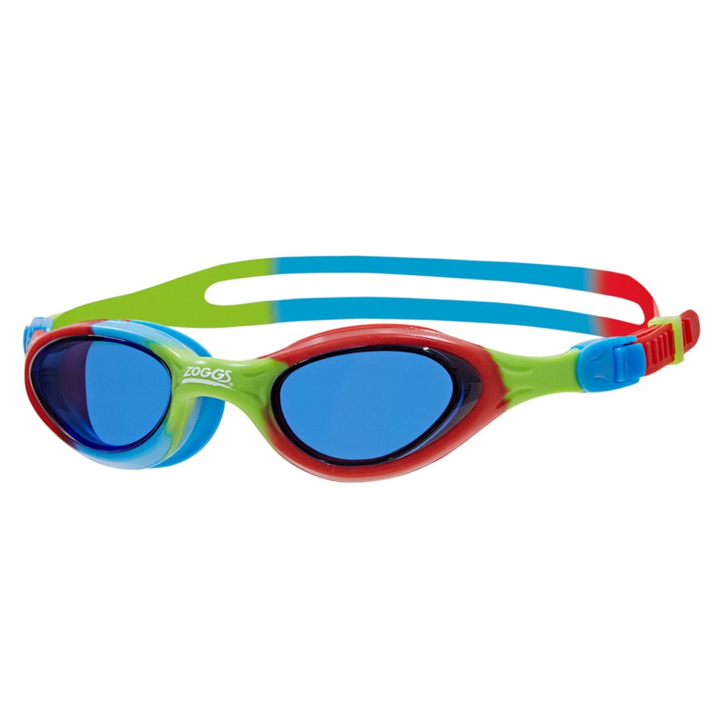 [461327-RDBLTBL] Zoggs Super Seal Junior Rojo / Azul / Verde