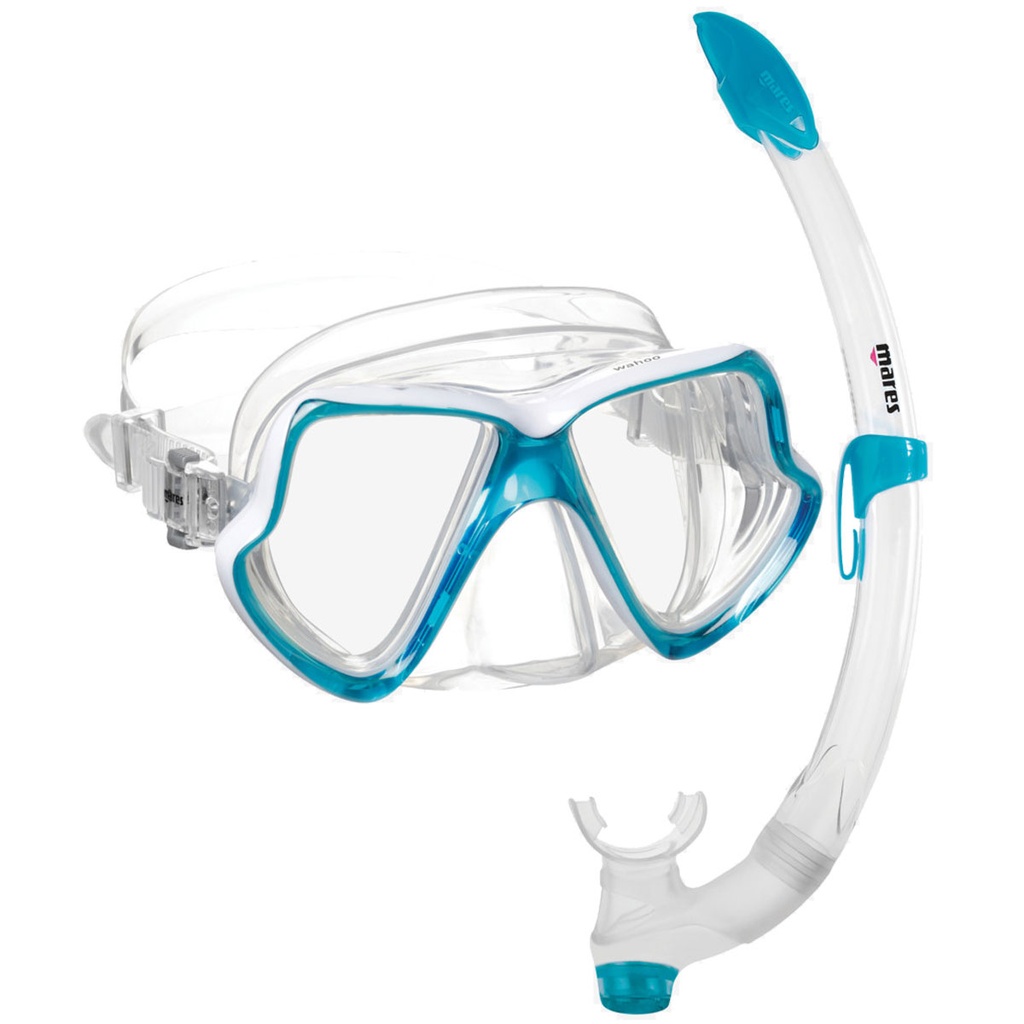 [411745-AQWCL] Mares Set Wahoo Snorkeling Aqua