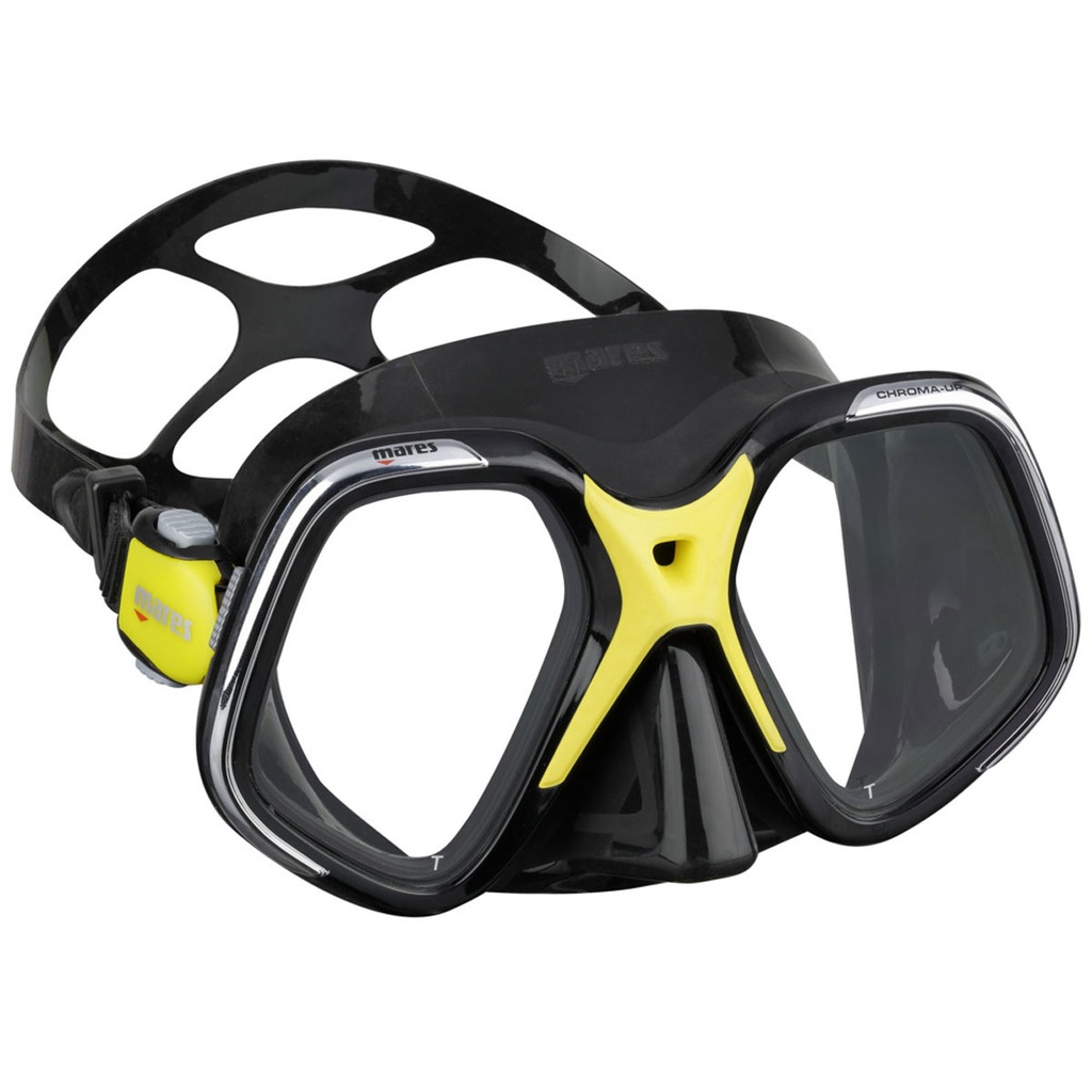 [411066-EBBKYBK] Mares Máscara Chroma UP Amarillo / Negro