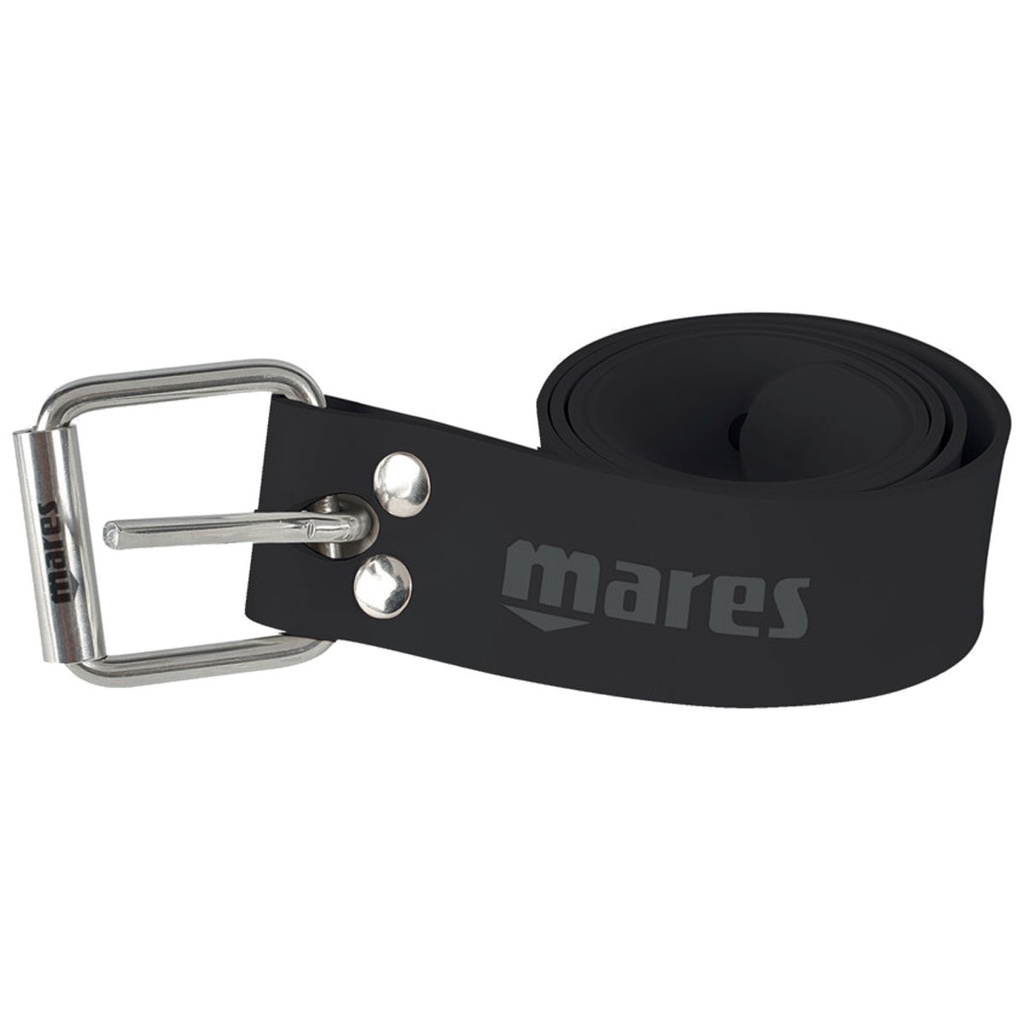 [425813-BK] Mares Cinturón Elastico Hebilla Inox Marsellés Negro