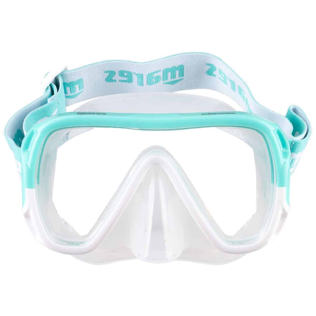 [411075-SCMTWCL] Mares Máscara de Snorkel Keewee Mint