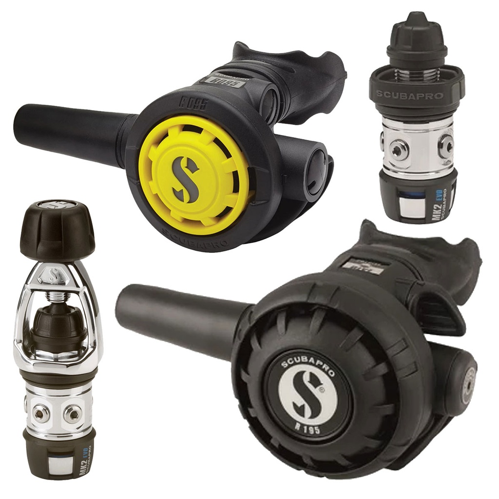 Scubapro Pack MK2 EVO DIN / R195 + Octopus R095
