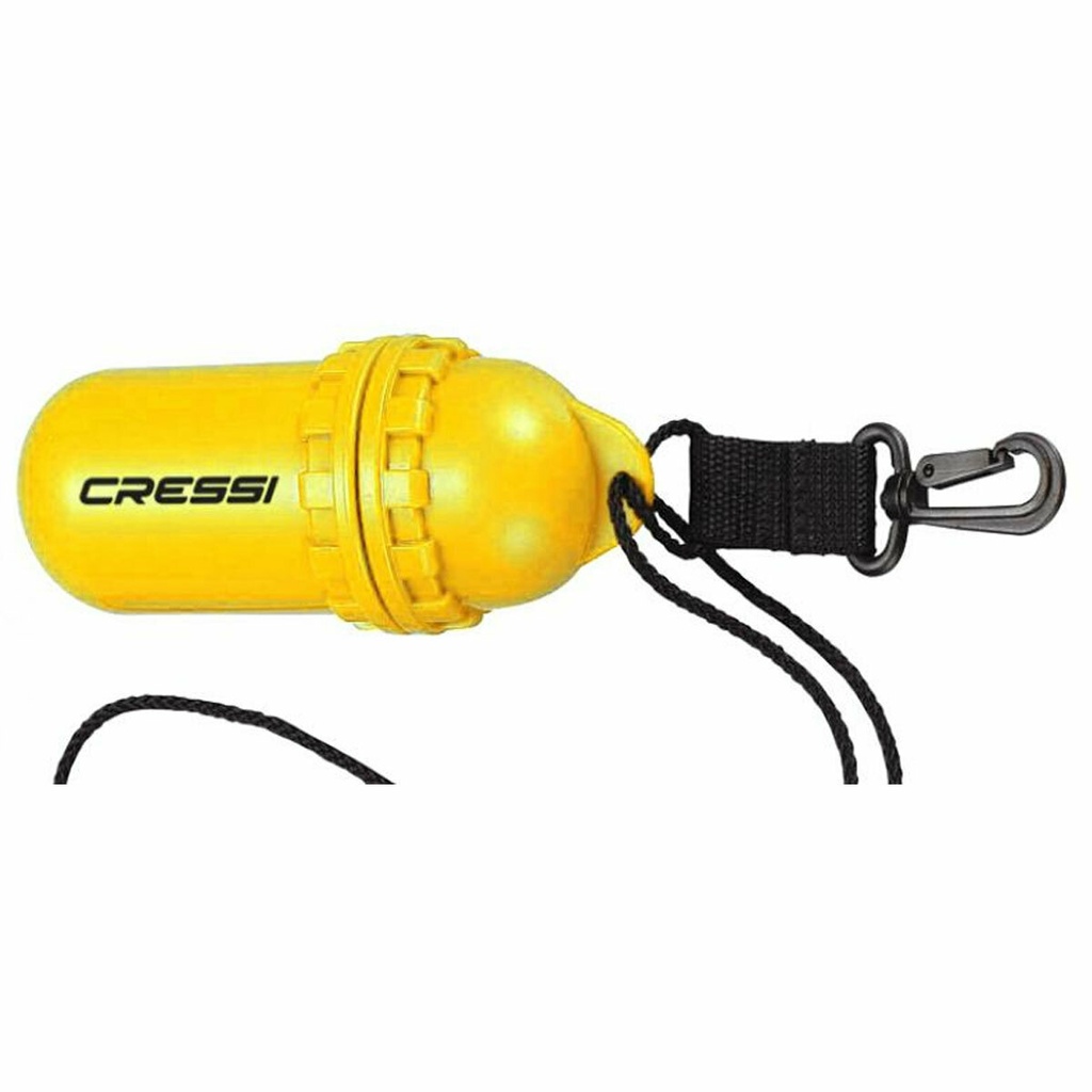 [EJA 500004] Cressi Huevo Estanco 14x5cm Amarillo