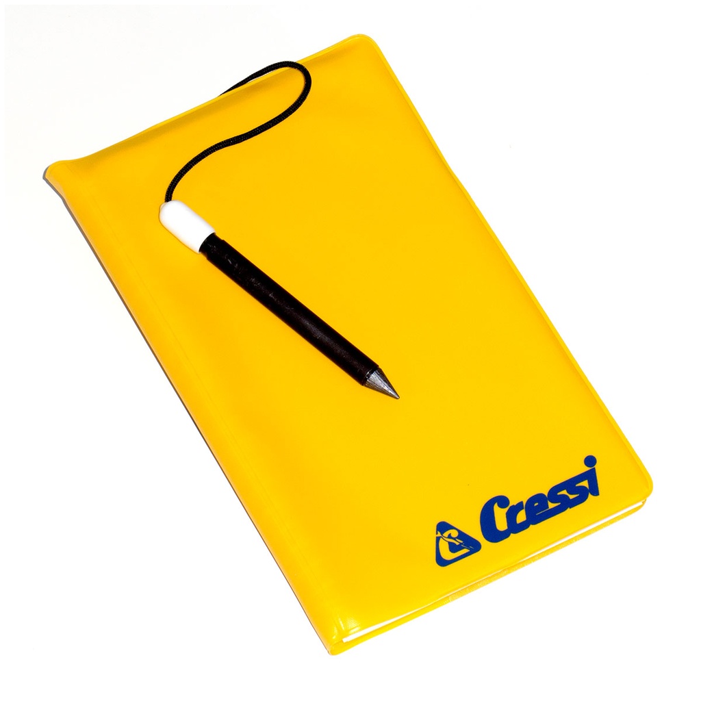 [EJA 700002] Cressi Libreta Submarina Amarilla