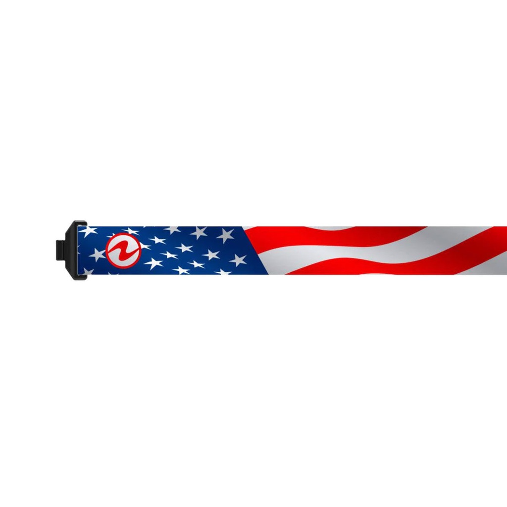 [TH167009] Aqualung Tira Máscara Fast Strap EEUU Bandera