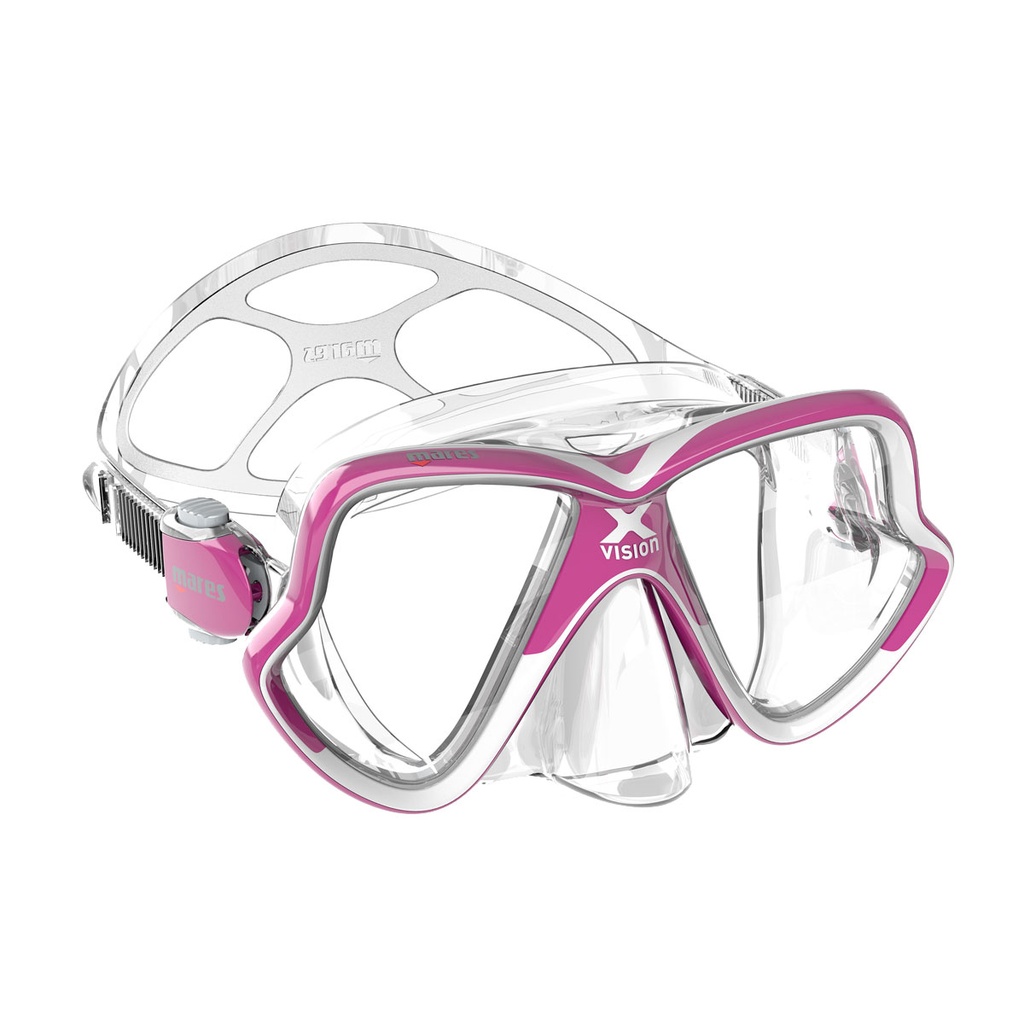 [411067-PKWCL] Mares Mascara X-Vision Mid 2.0 Rosa