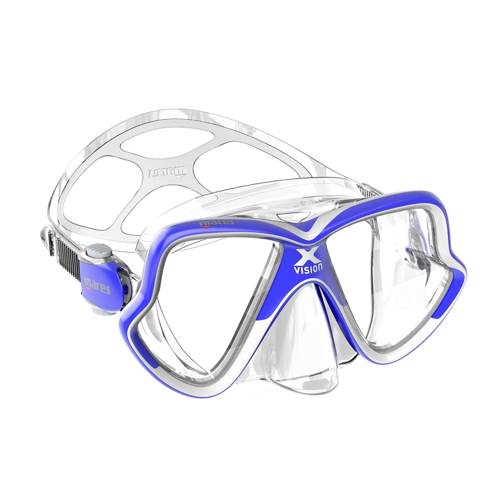 [411067-BLWCL] Mares Mascara X-Vision Mid 2.0 Azul