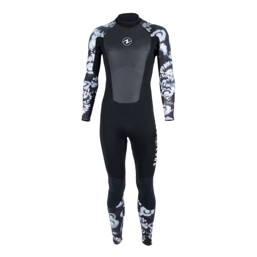 [SU7770109XS] Aqualung Traje Hydroflex 3mm Negro / Blanco Hombre (XS)