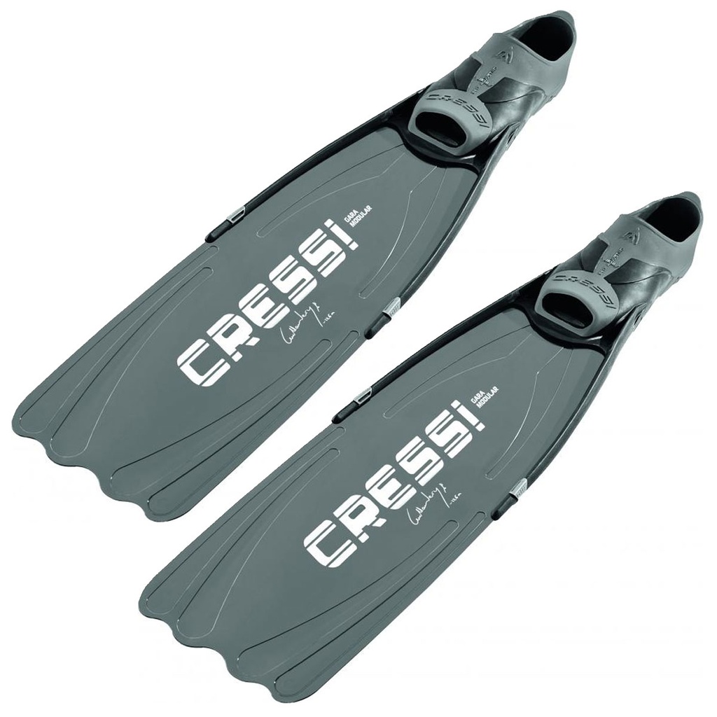 [ABH 105138] Cressi Aletas Apnea Gara Modular LD Nery (38/39)