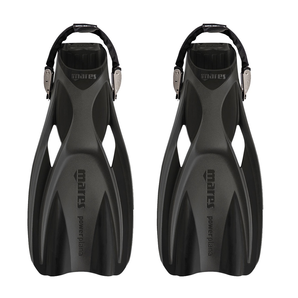 [410050-S-BK] Mares XR Aletas Power Plana Tec Negra (S)