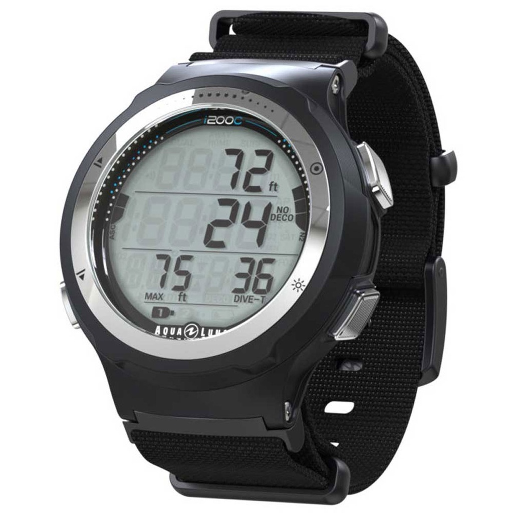 [NS155128] Aqualung i200c Negro Nato Strap