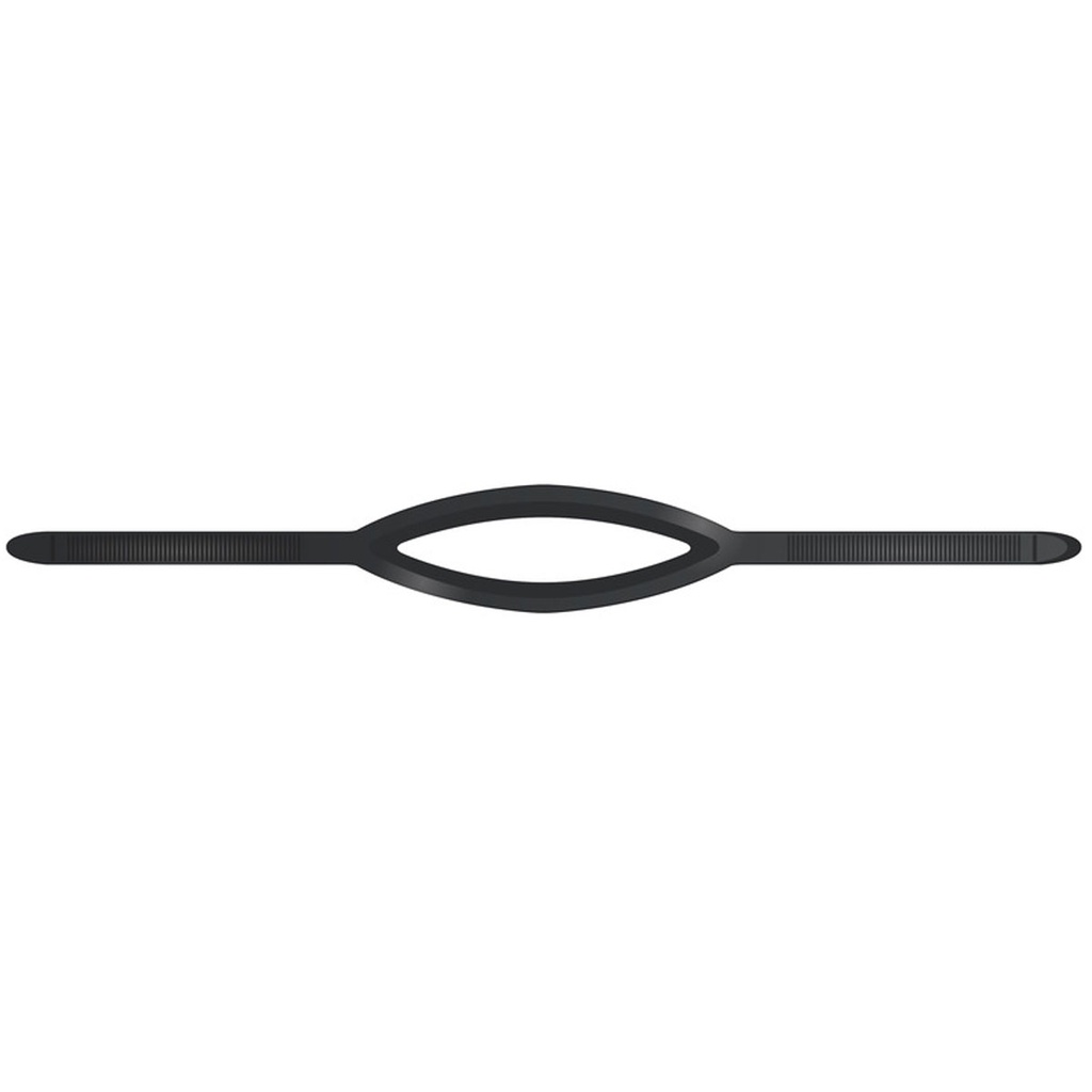 [0780021000000A] Seac Tira Mascara Negro 16mm