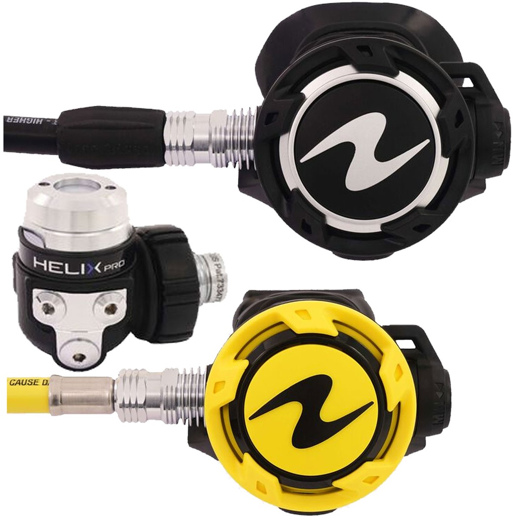 [706027 / RQ135003] Aqualung Pack Regulador Helix Pro DIN + Octopus
