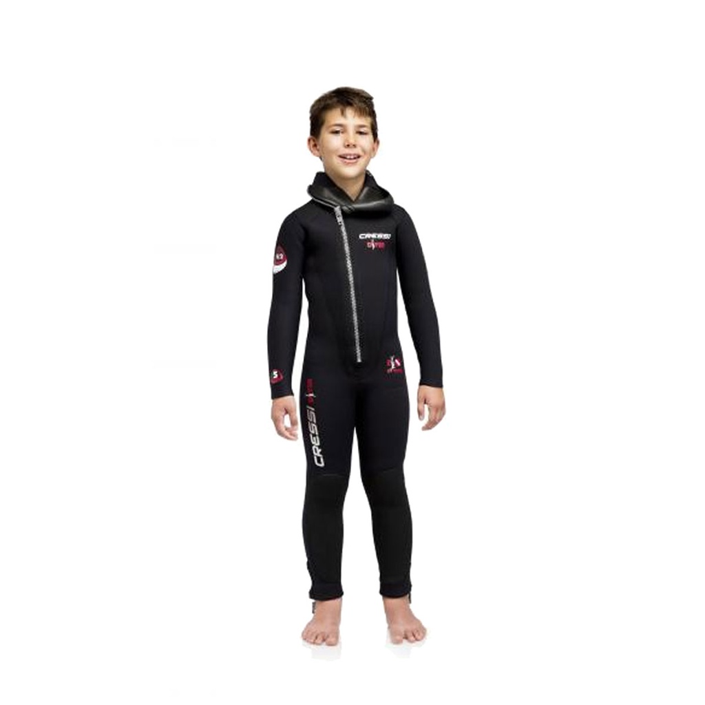 [CLU 489001] Cressi Diver 5mm Junior Wetsuit (3XS (8-9 years))