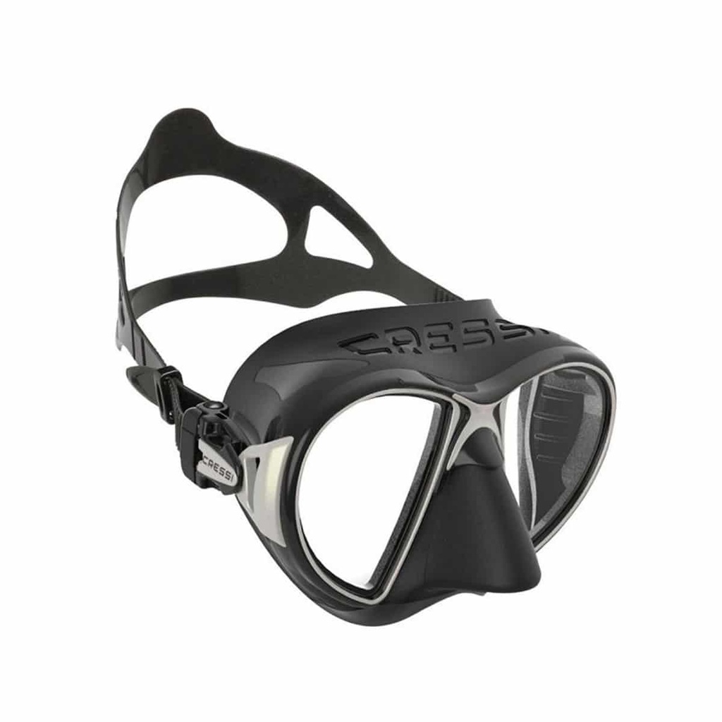 [ADS 475051] Cressi Mascara Zeus Fog Stop Negra / Plata