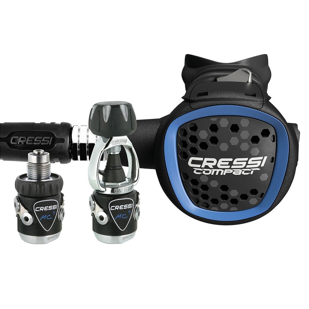 [DHX 783021] Cressi Regulador XS Compact MC9 DIN Azul