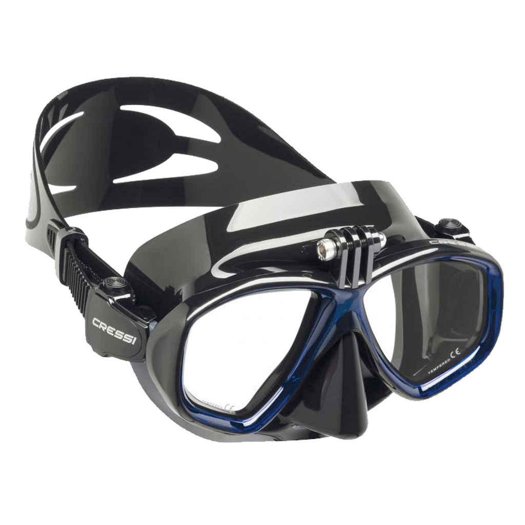 Cressi Mascara Action GoPro Negra / Azul
