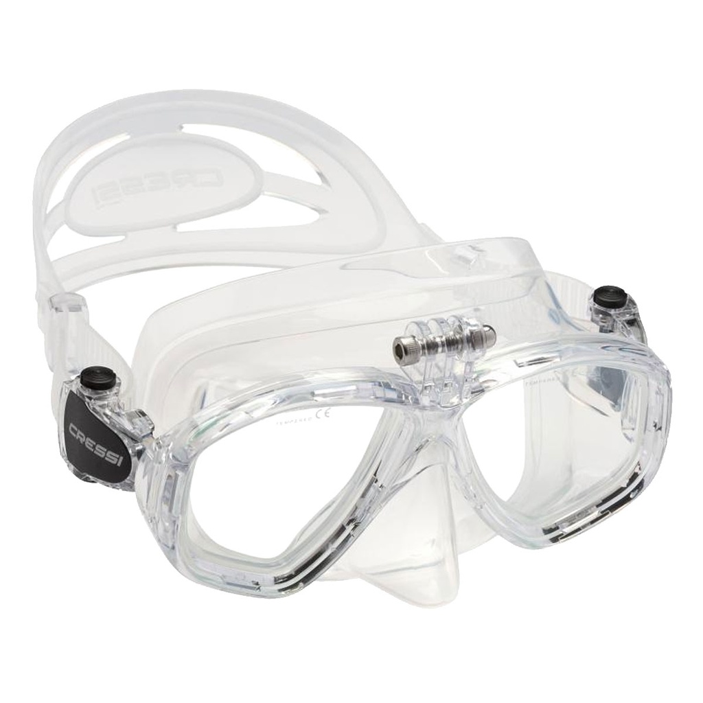 Cressi Mascara Action GoPro Transparente