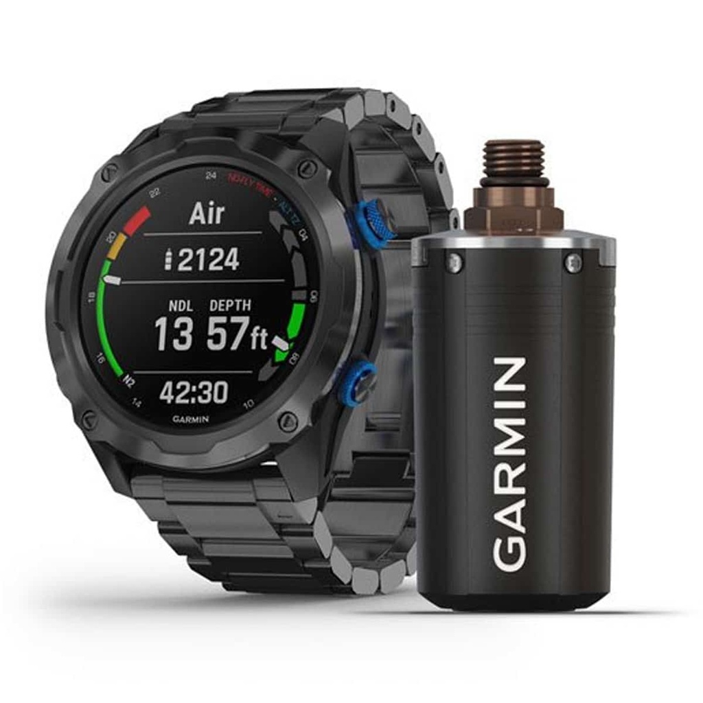 [010-02132-12] Garmin Descent Mk2i Titanio con Transmisor