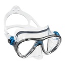 Cressi Mascara Evo Big Eyes Transparente / Azul