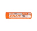 OrcaTorch Batería Recargable 18650 USB-C 3400mAh