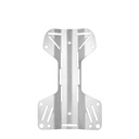 Tecline Placa Travel Mini Acero 3mm