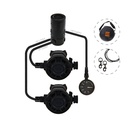 Tecline Set R2 Tec2 Semitec con Manómetro Military Line