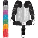 Tecline Arnés Comfort Ajustable con Placa Aluminio 3mm