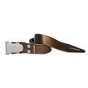 Cressi Cinturón Hablilla Inox Marrón Metal