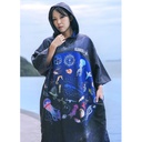 Oceanarium Poncho Toalla Blackwater Plankton