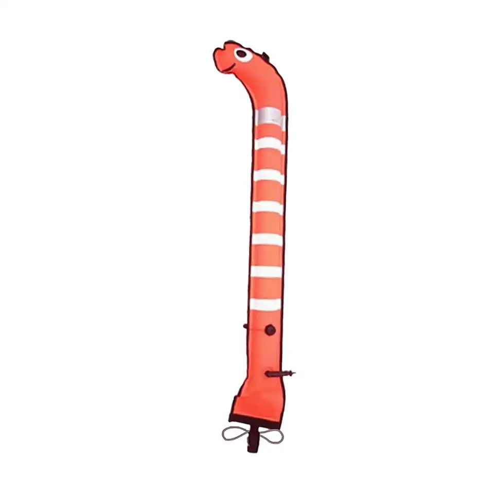 Keep Diving Boya Sea Snake Semi Cerrada 120cm Naranja